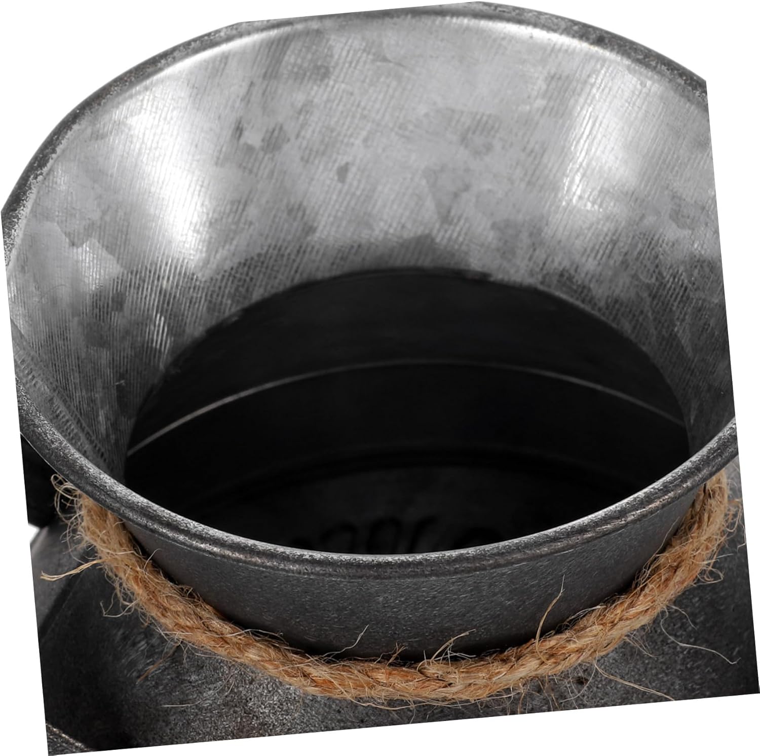 Vintage Flower Bucket Rustic Decorative Pitcher Vase for Cottagecore Decor 1