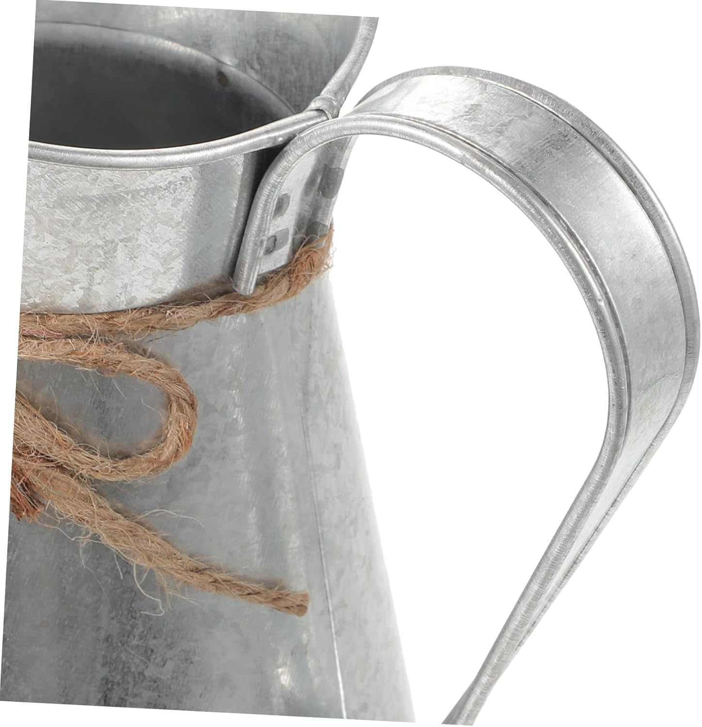 GANAZONO Vintage Iron Flower Bucket for Home Decor