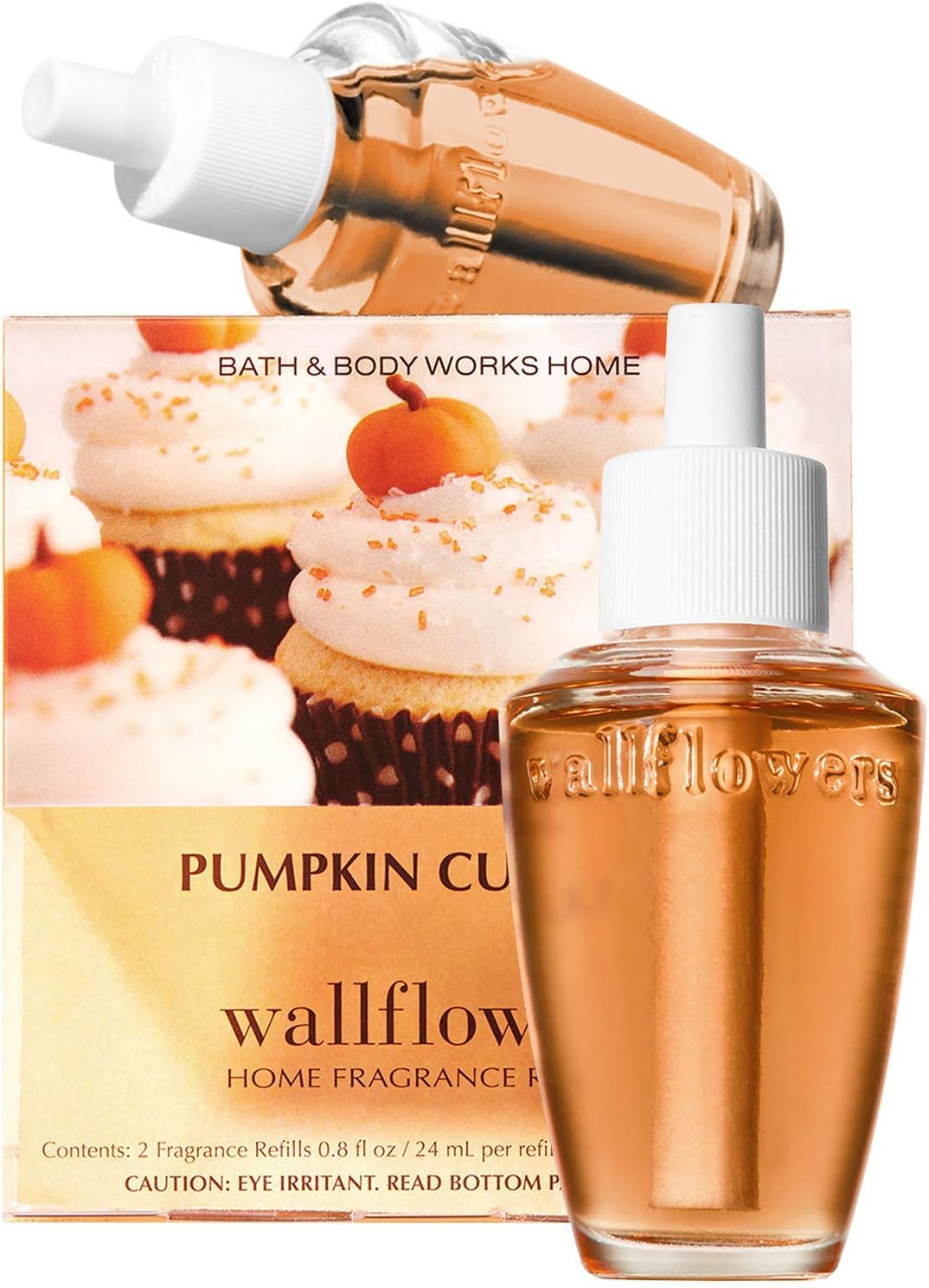 Bath Body Works Pumpkin Cupcake Wallflowers 2-Pack