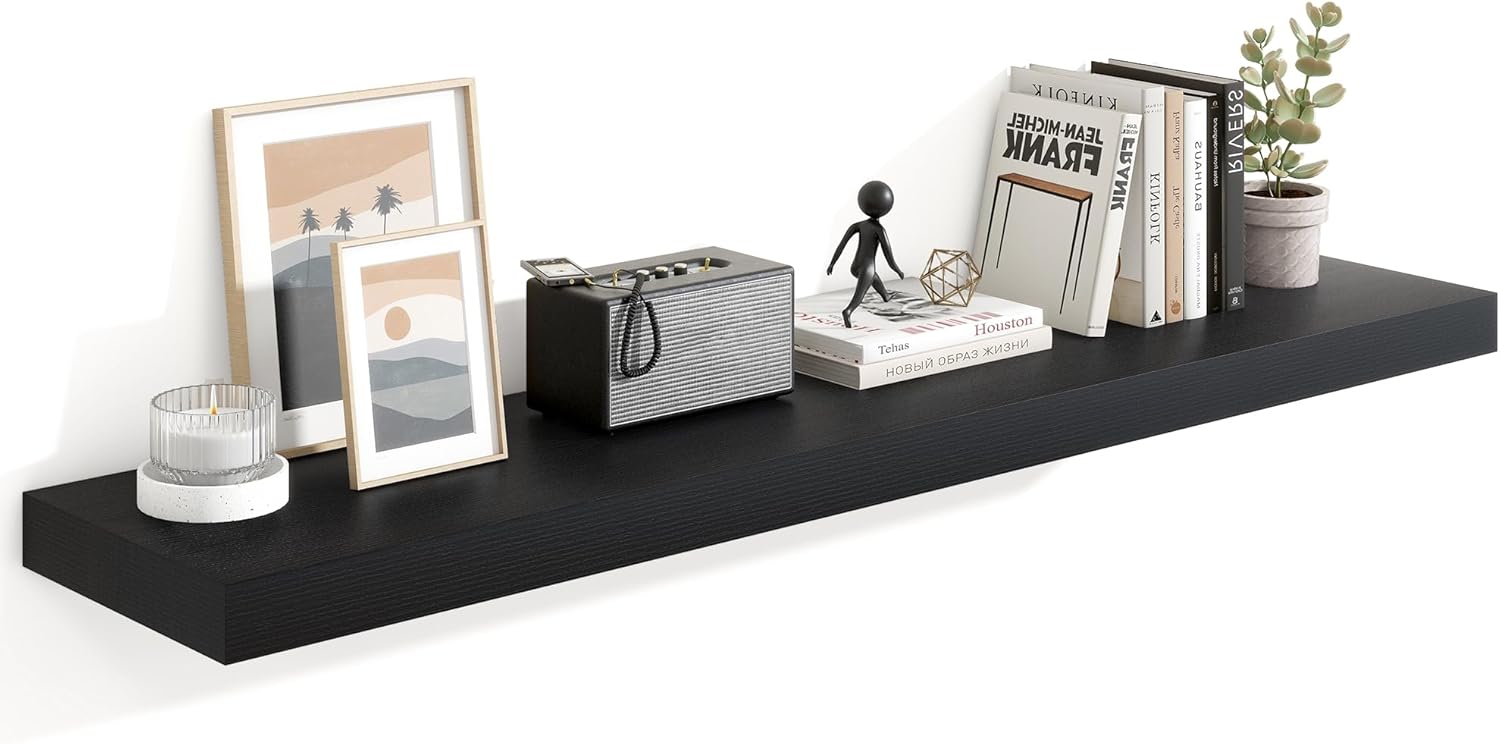 55 Inch Floating Shelf Wall Mount Storage Display