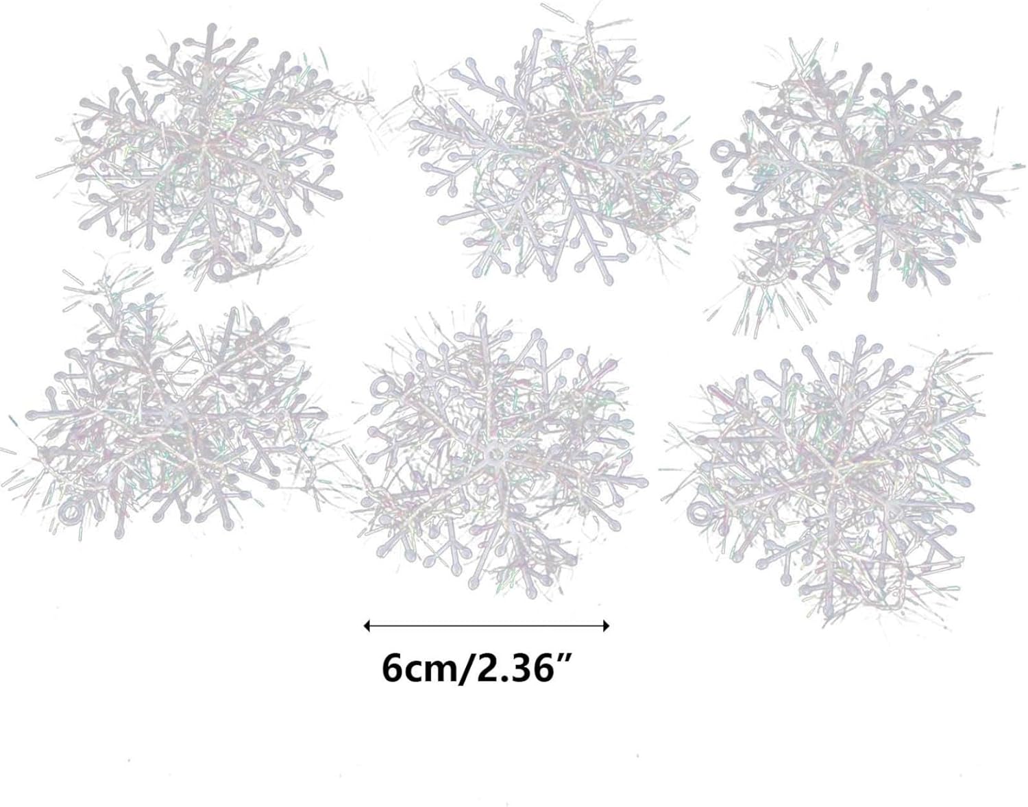 Christmas Snowflake String Decoration for Tree