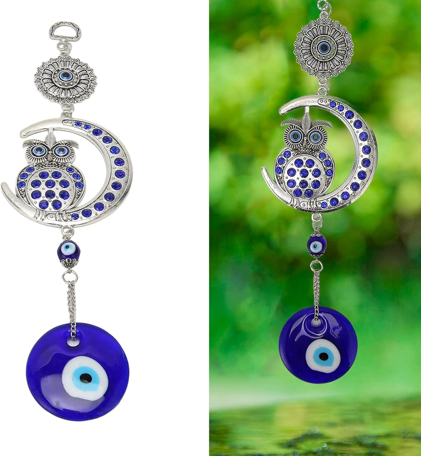 Pssopp Blue Evil Eye Charm Hanging Ornament