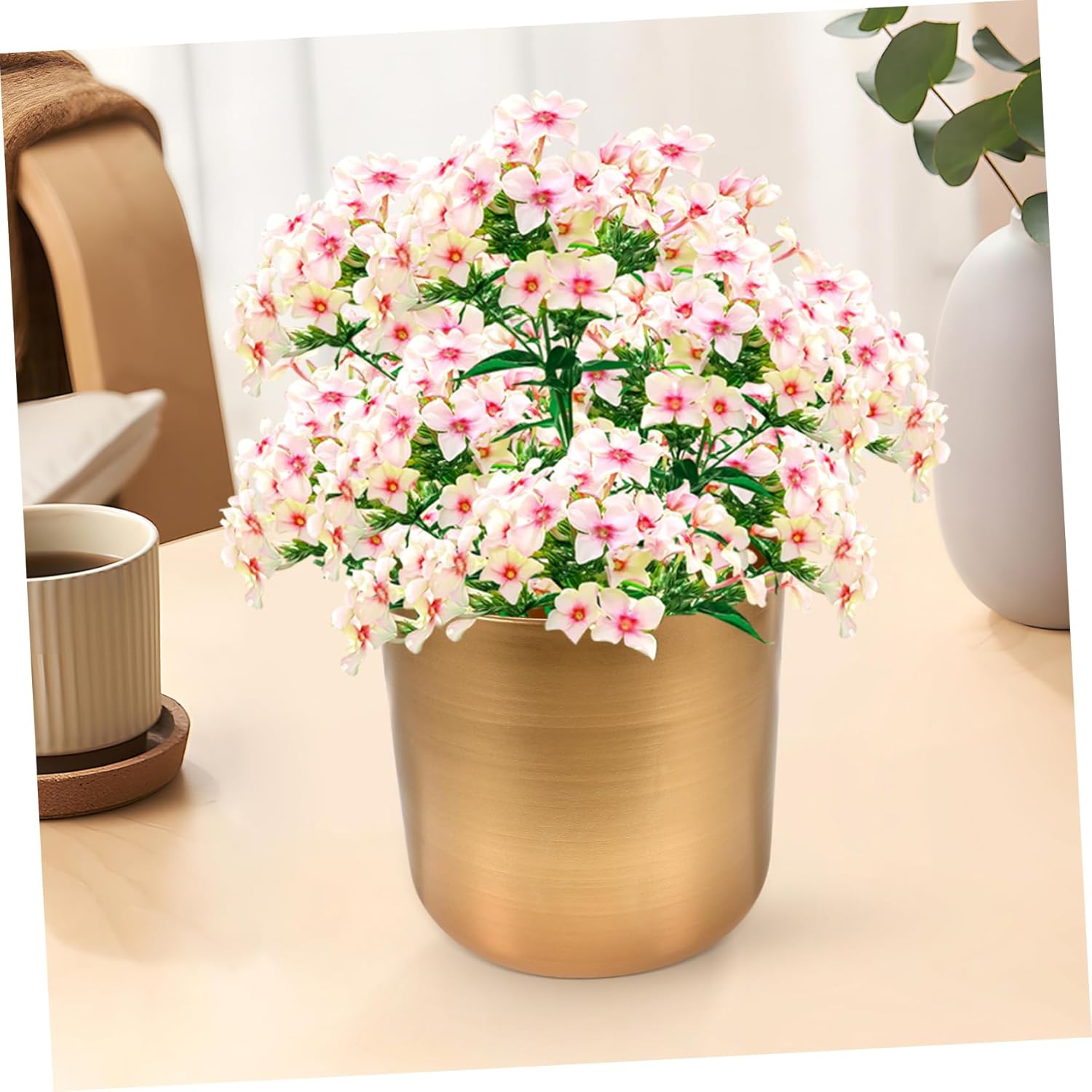 STOBAZA Vintage Rustic Flower Vase Bucket Planter Decor