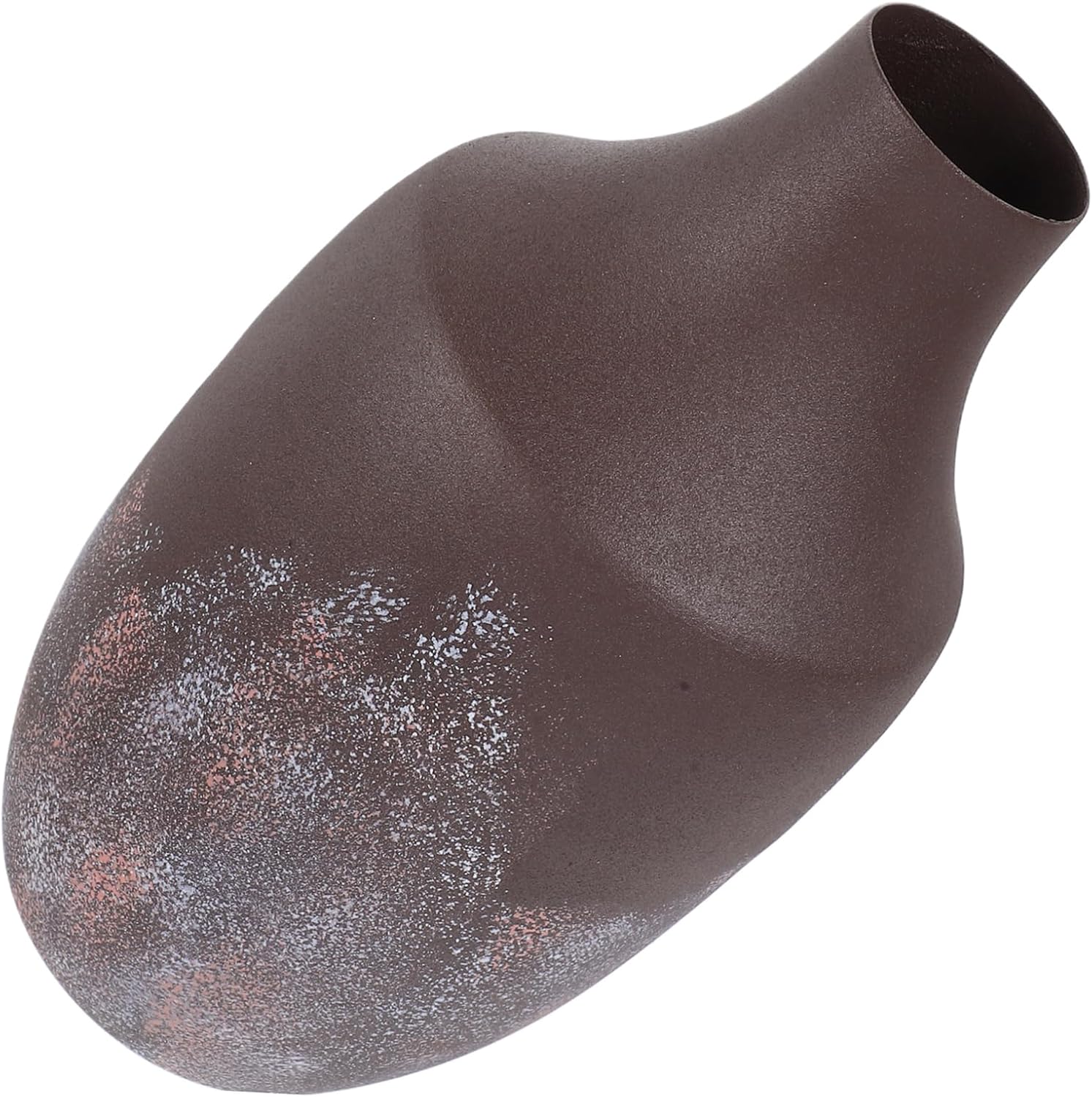 Vintage Metal Flower Vase Decorative Tabletop for Home