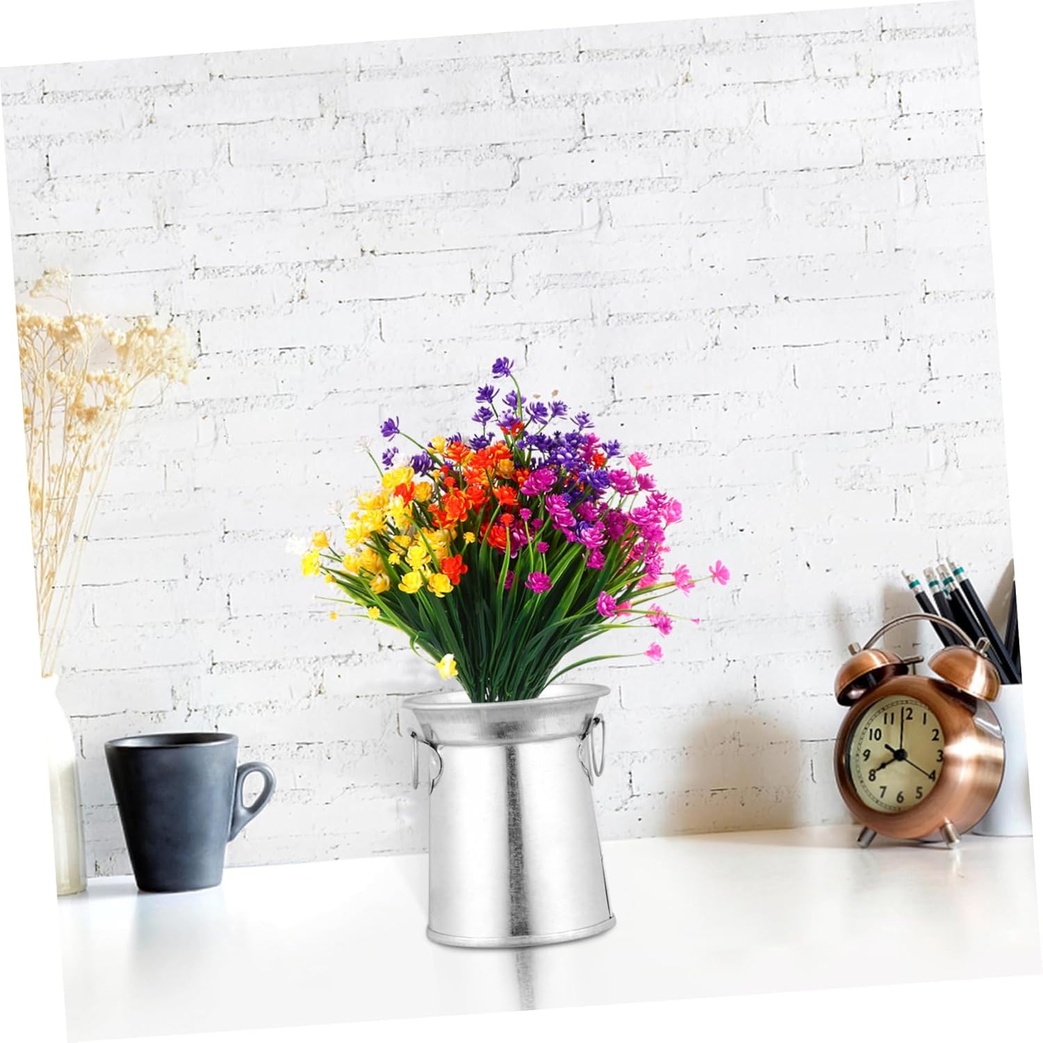 3pcs Iron Art Flower Pot Bucket Planter for Garden