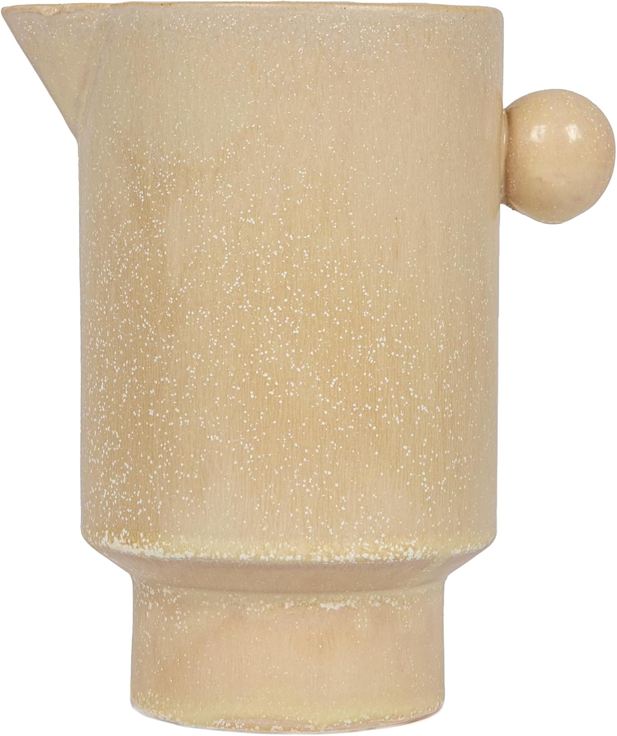 Creative Co Op Modern Small Stoneware Pitcher or Vase 24 oz