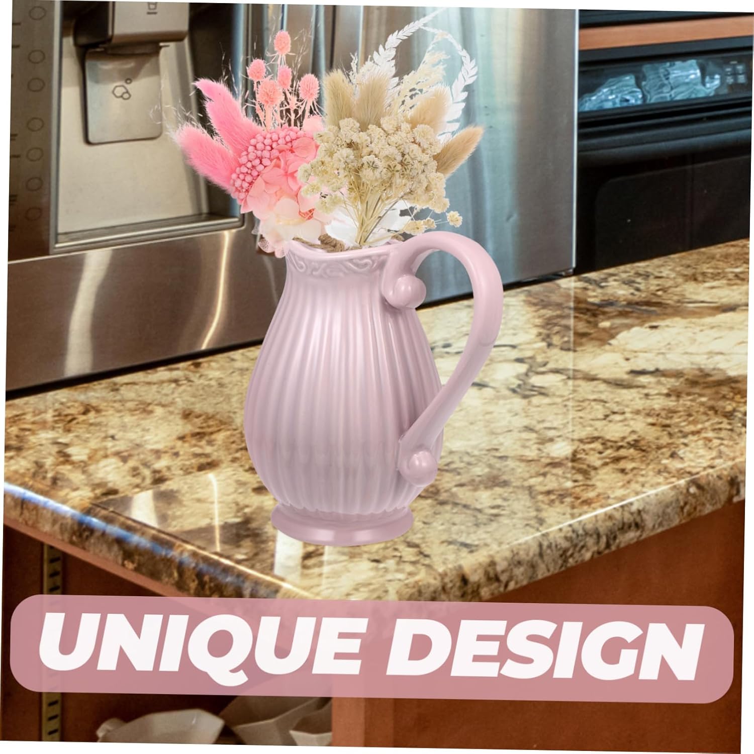 STOBAZA Ceramic Flower Vase Decorative Home Ornament