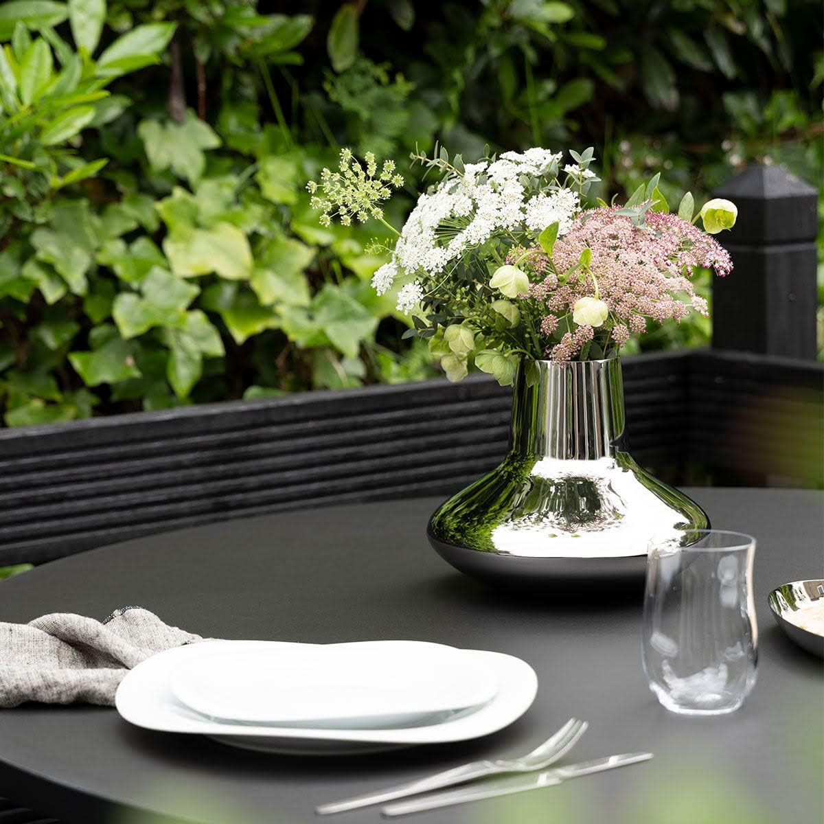 Georg Jensen Henning Koppel Medium Stainless Steel Vase 1
