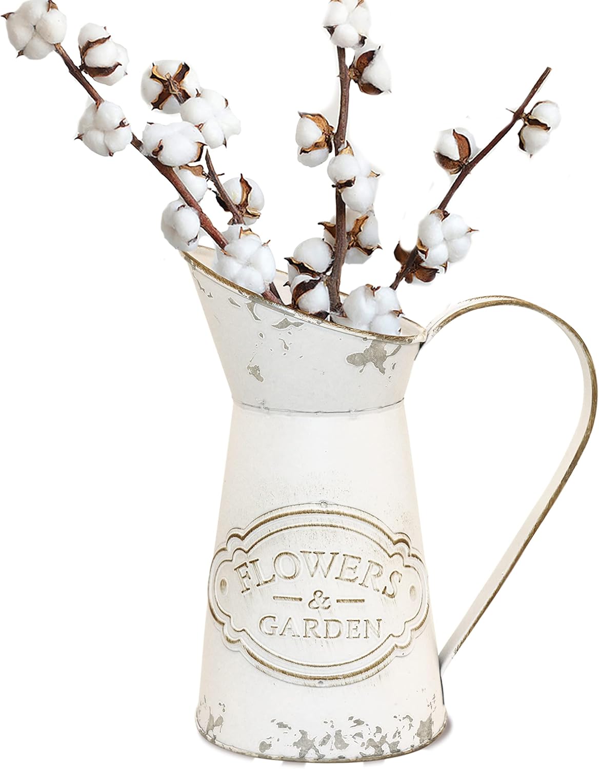 Soyizom Shabby Chic White Jug Vase 87H