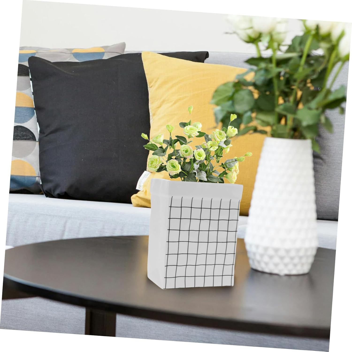 Nordic Ceramic Flower Vase Minimalist Design