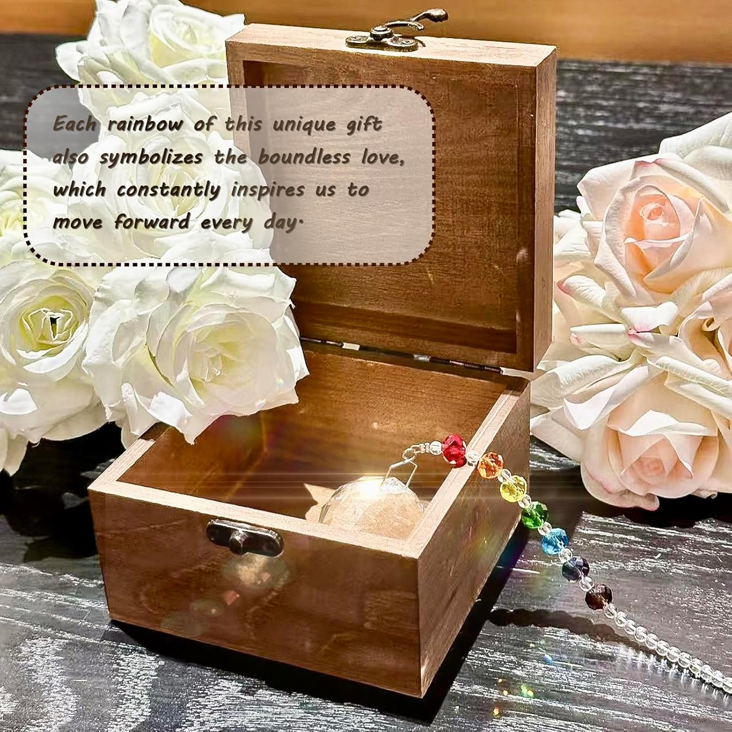 Vintacicle Decorative Hanging Ornament with Memory Box