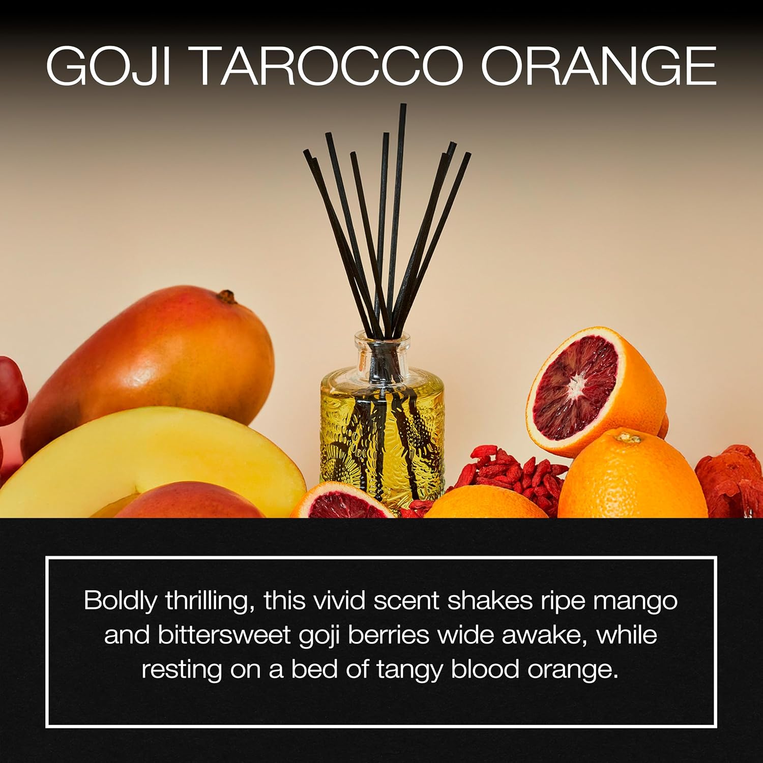 Voluspa Japonica Goji Berry Orange Reed Diffuser