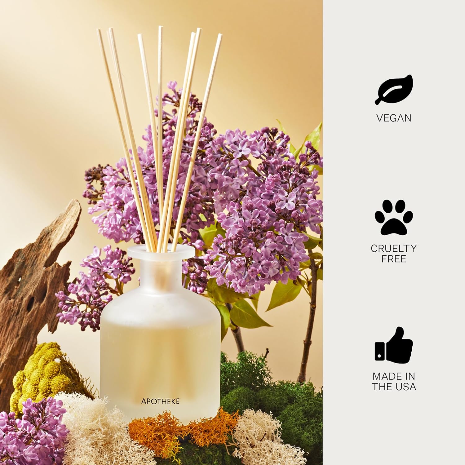 APOTHEKE White Vetiver Reed Diffuser 67 Fl Oz