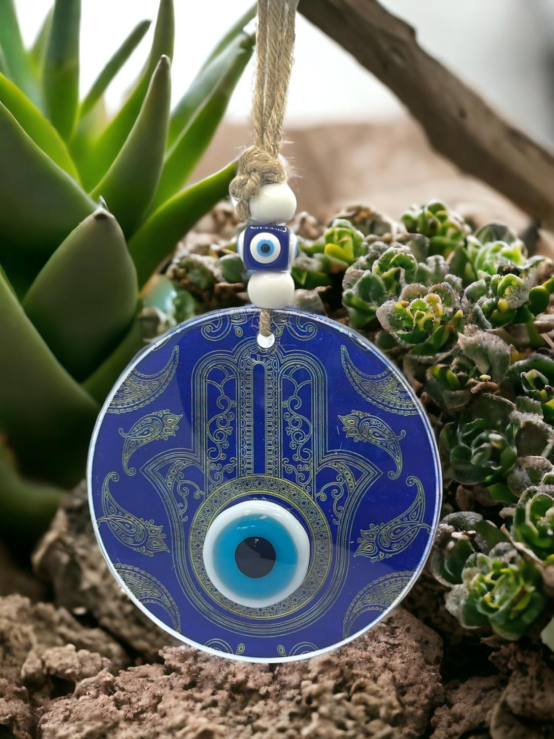 Lucky Life Evil Eye Wall Decoration 5 Inch