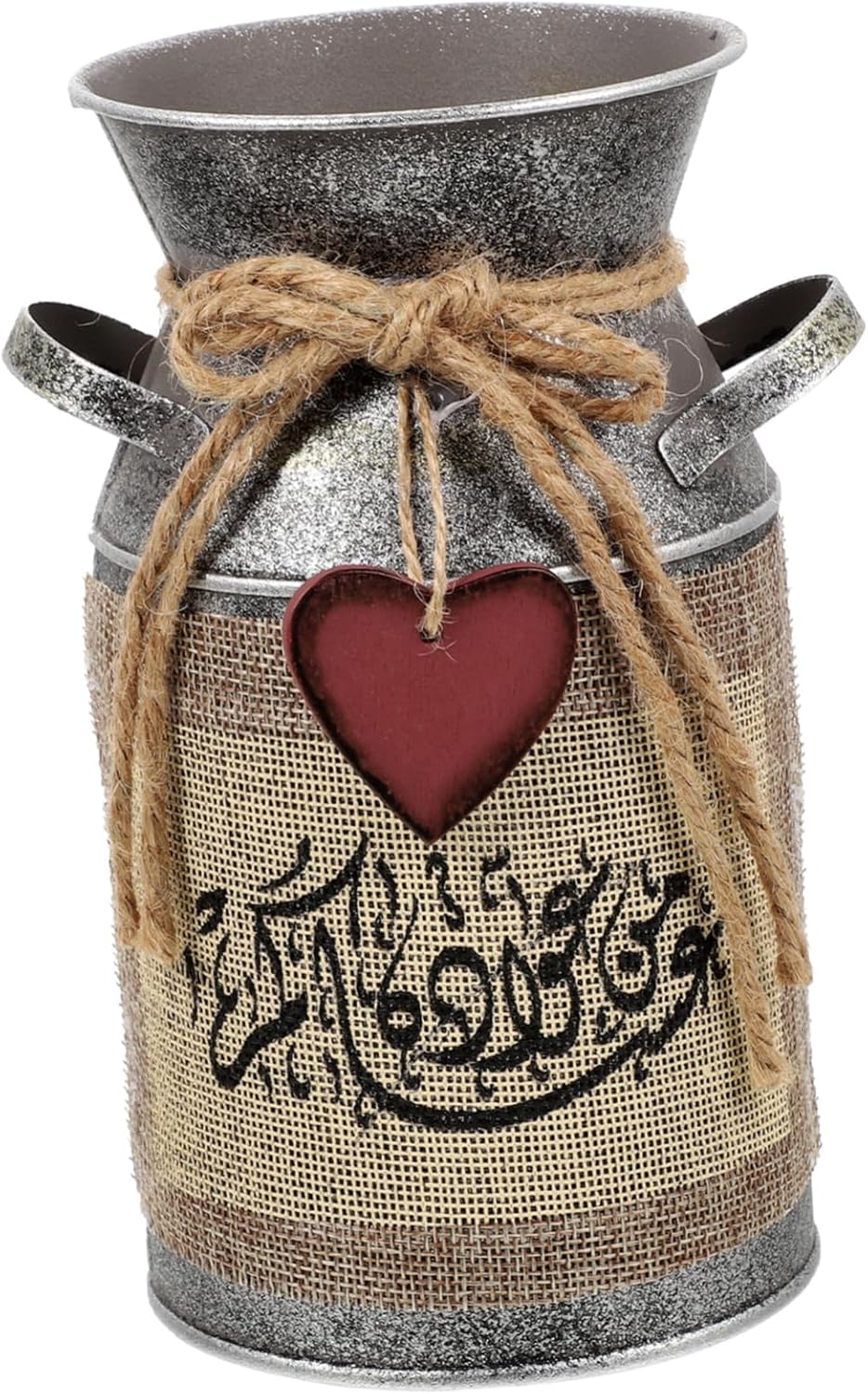 Retro Metal Flower Pot Vintage Decor for Farmhouse Style