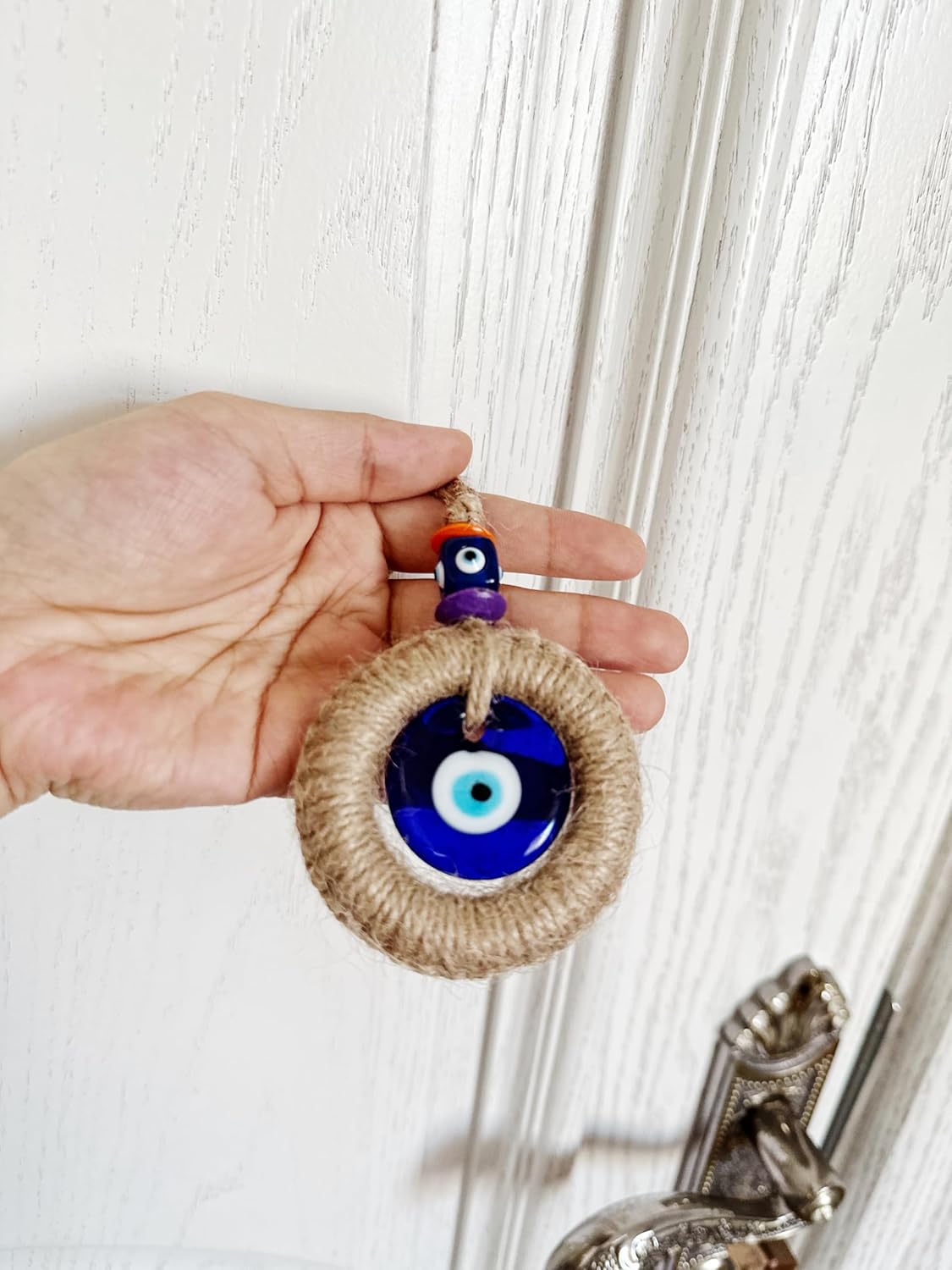 Turkish Blue Evil Eye Car Hanging Charm Ornament