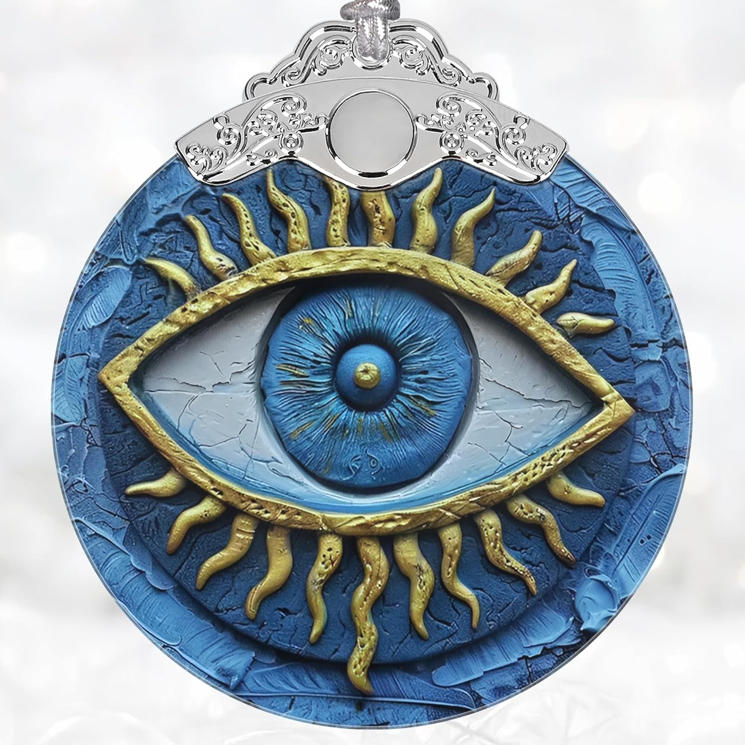 Jocidea Christmas Decorations with Evil Eye Design