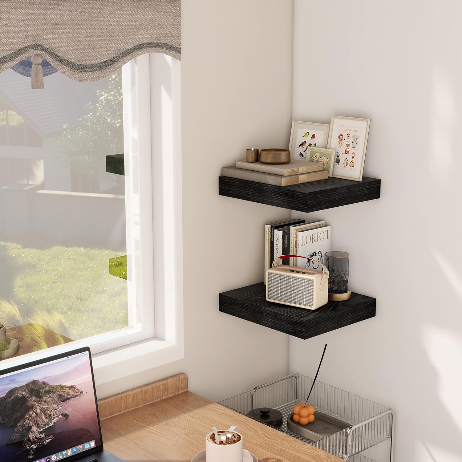 Fun Memories 12 Inch Floating Shelf Set of 2