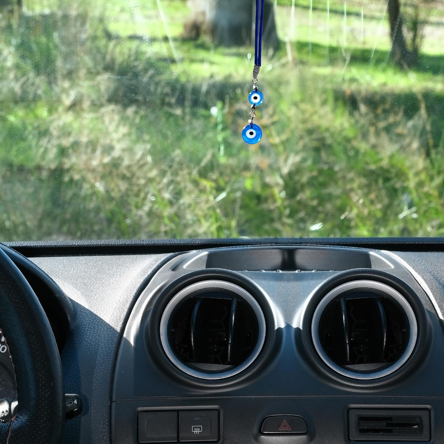 BCS Blue Evil Eye Charm Car Hanging Ornament