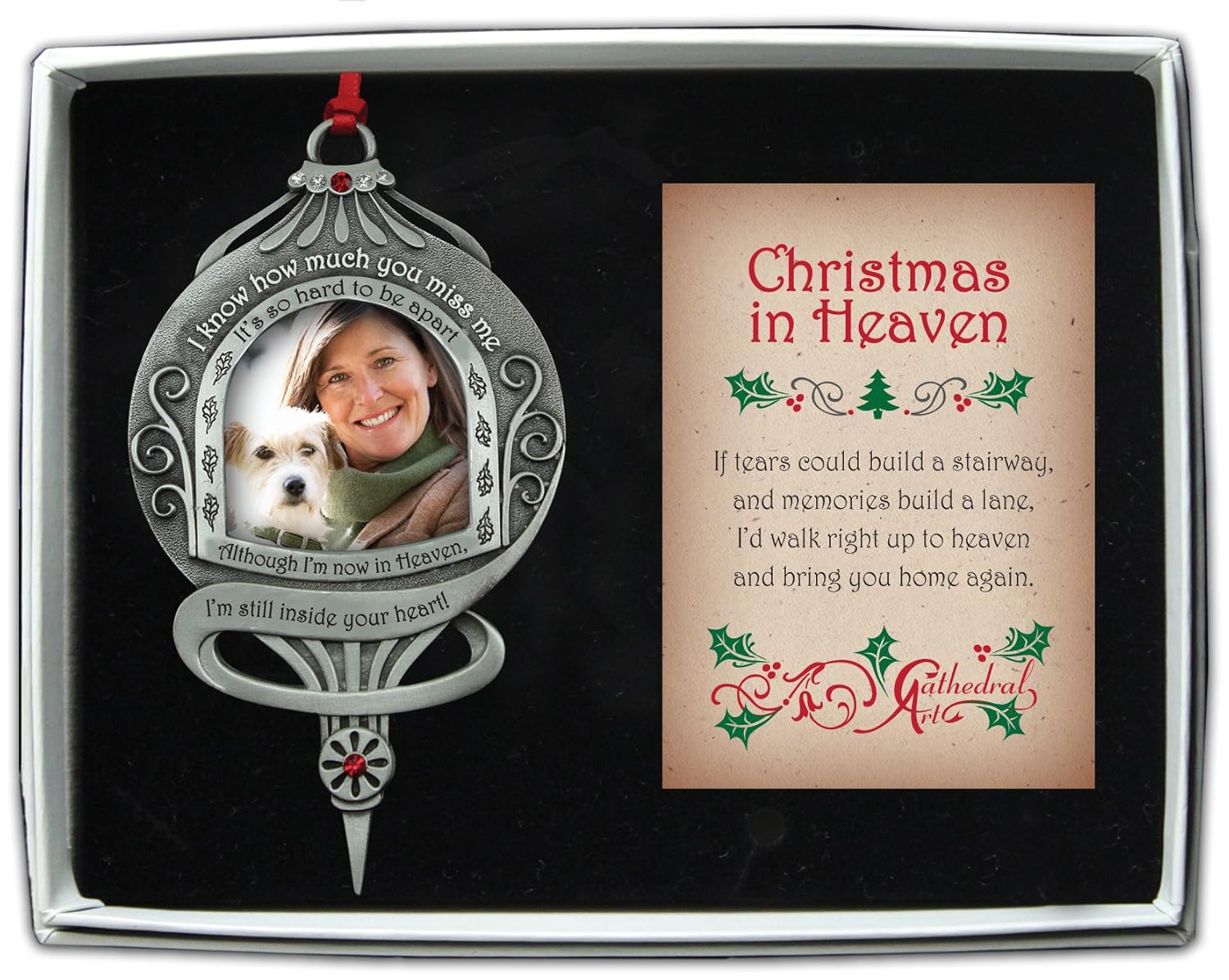 Memorial Photo Frame Ornament Still Inside Your Heart