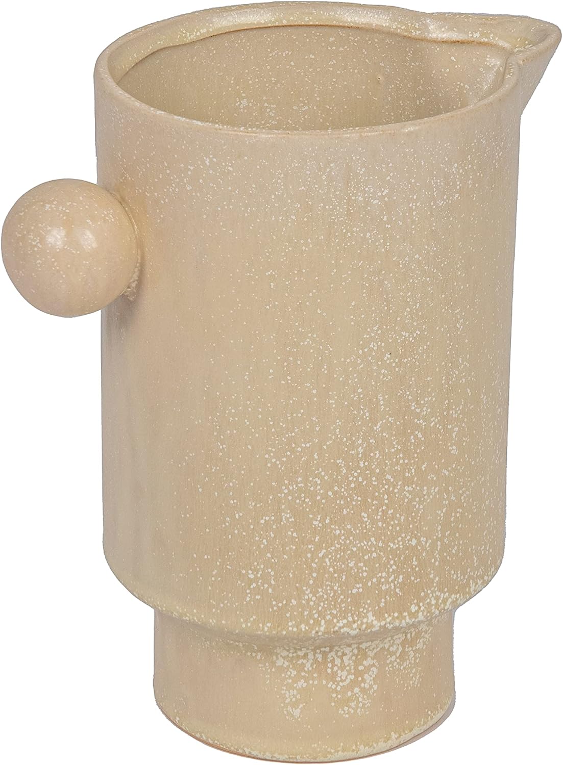 Creative Co Op Modern Small Stoneware Pitcher or Vase 24 oz