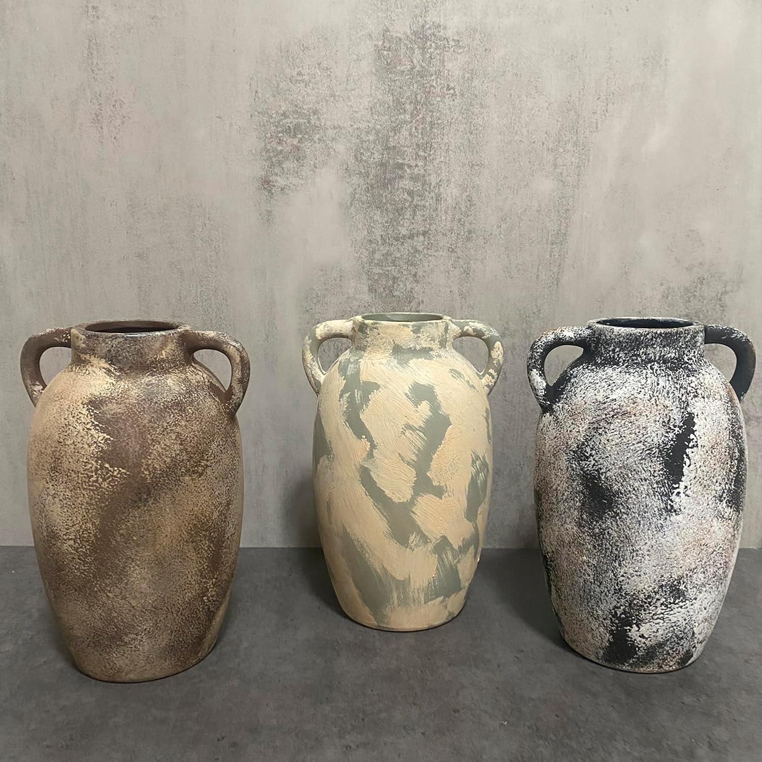 Rustic Ceramic Farmhouse Vase 98 Inch