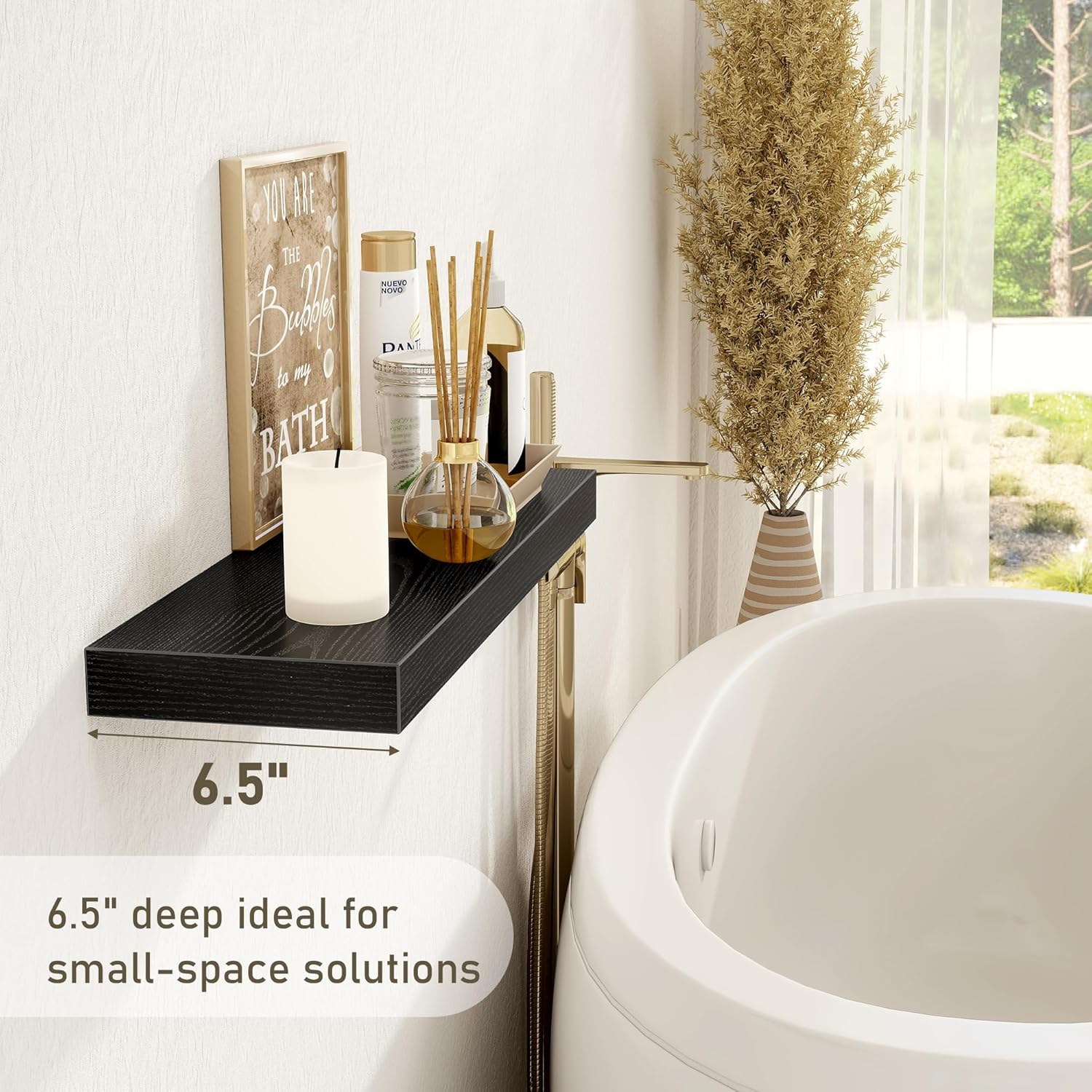 Fun Memories 24 Inch Floating Shelves Set of 3