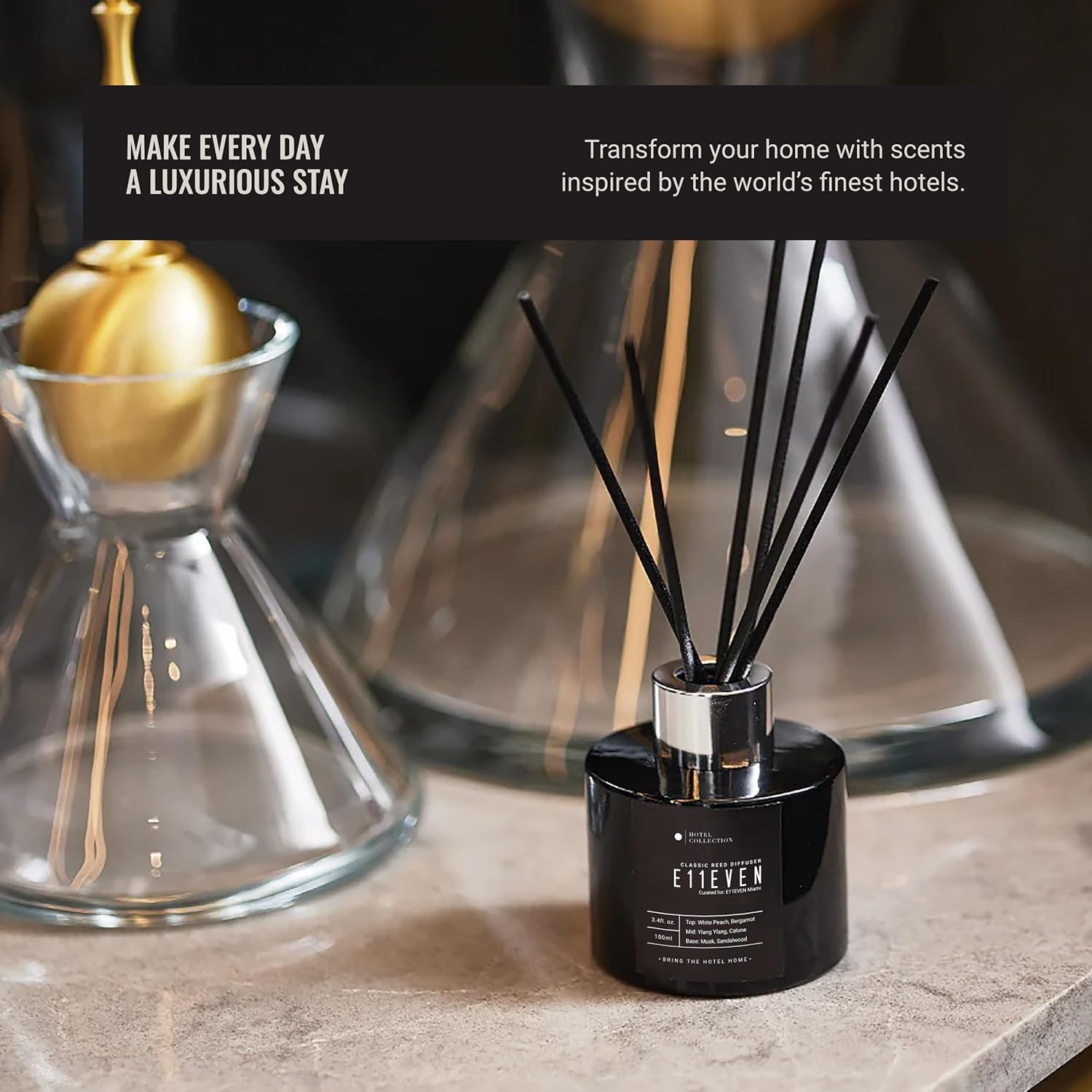 Hotel Collection Midnight in Paris Reed Diffuser Oil Blend