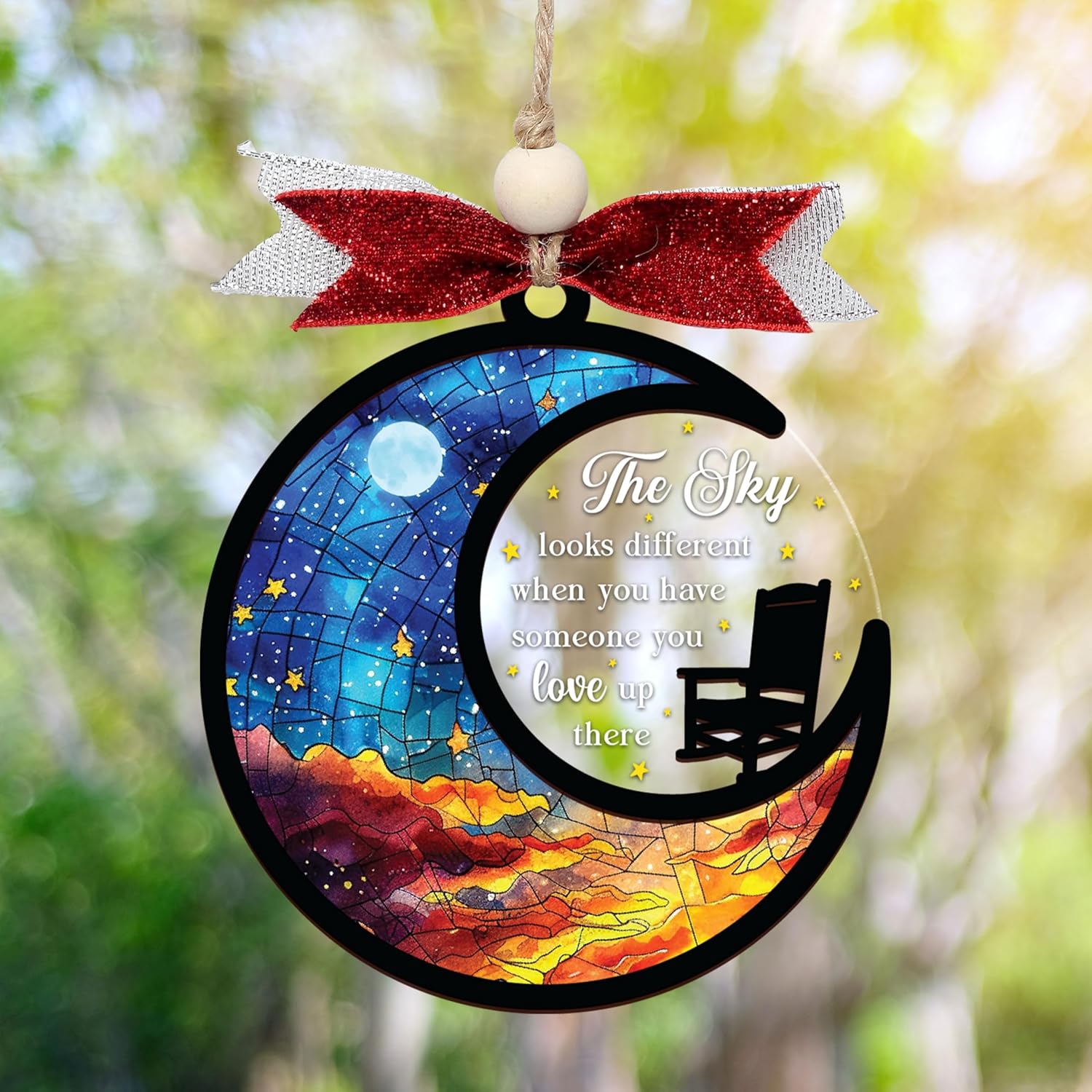 HONOCOOLS H49 Memorial Christmas Ornament - Sympathy Gift for Loss of Loved One