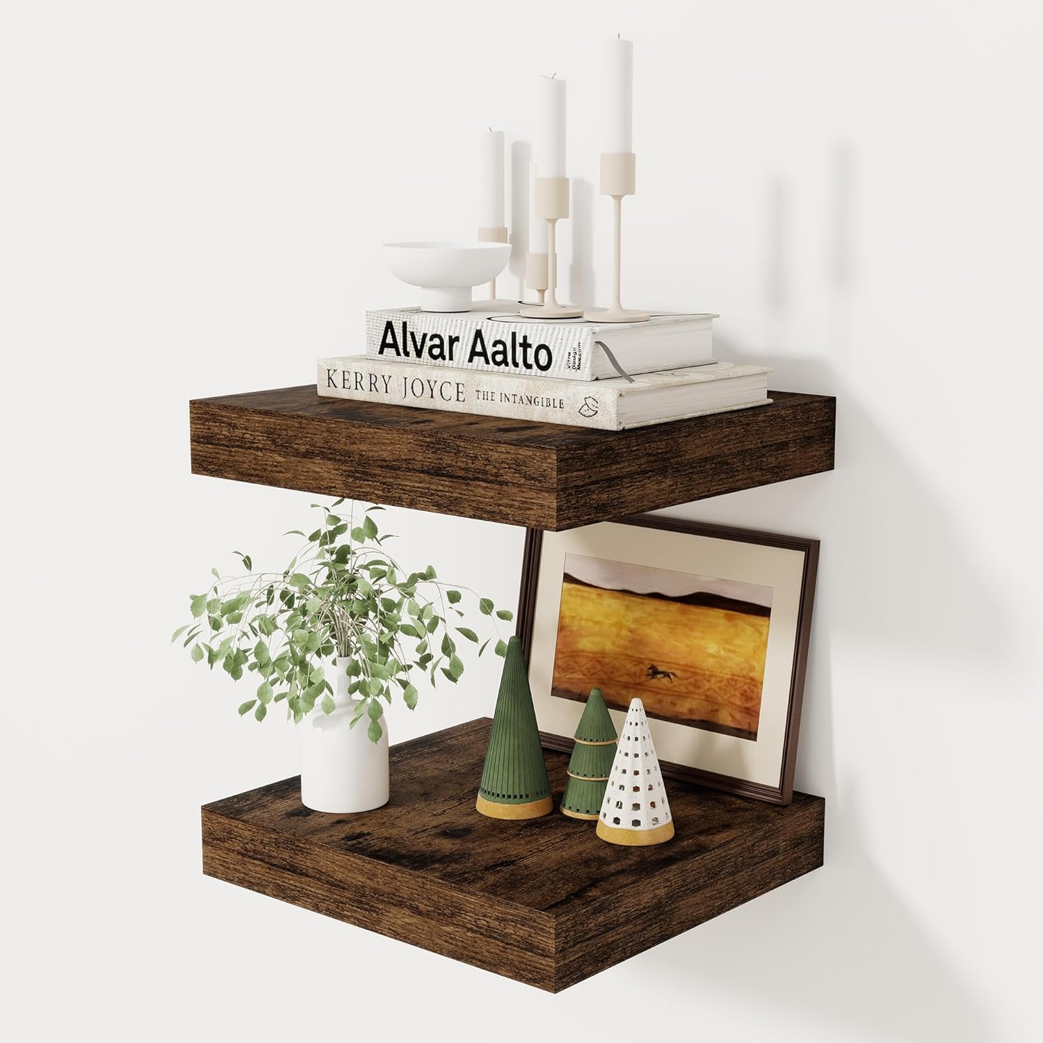 Fun Memories 12 Inch Floating Shelf Set of 2
