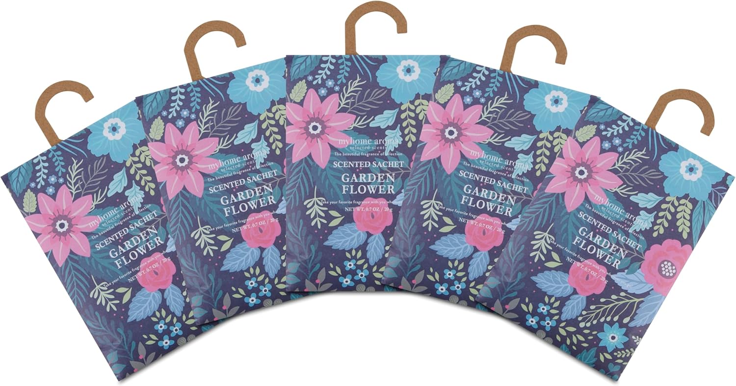 3 Packs of 5pc Fragrance Sachets with Hanger