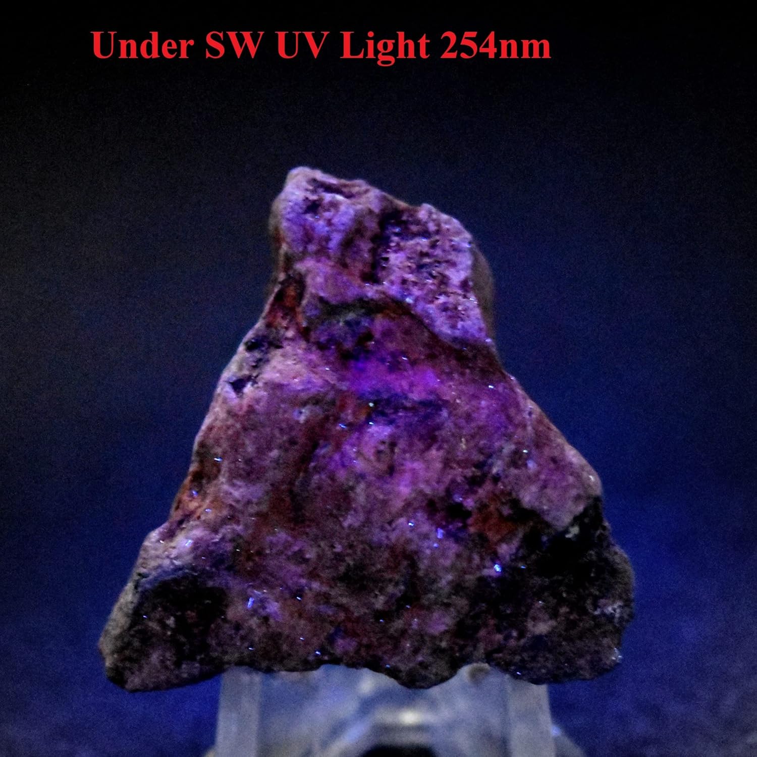 HQRP Purple Green Atlantisite Rough Natural Crystal Stone Specimen