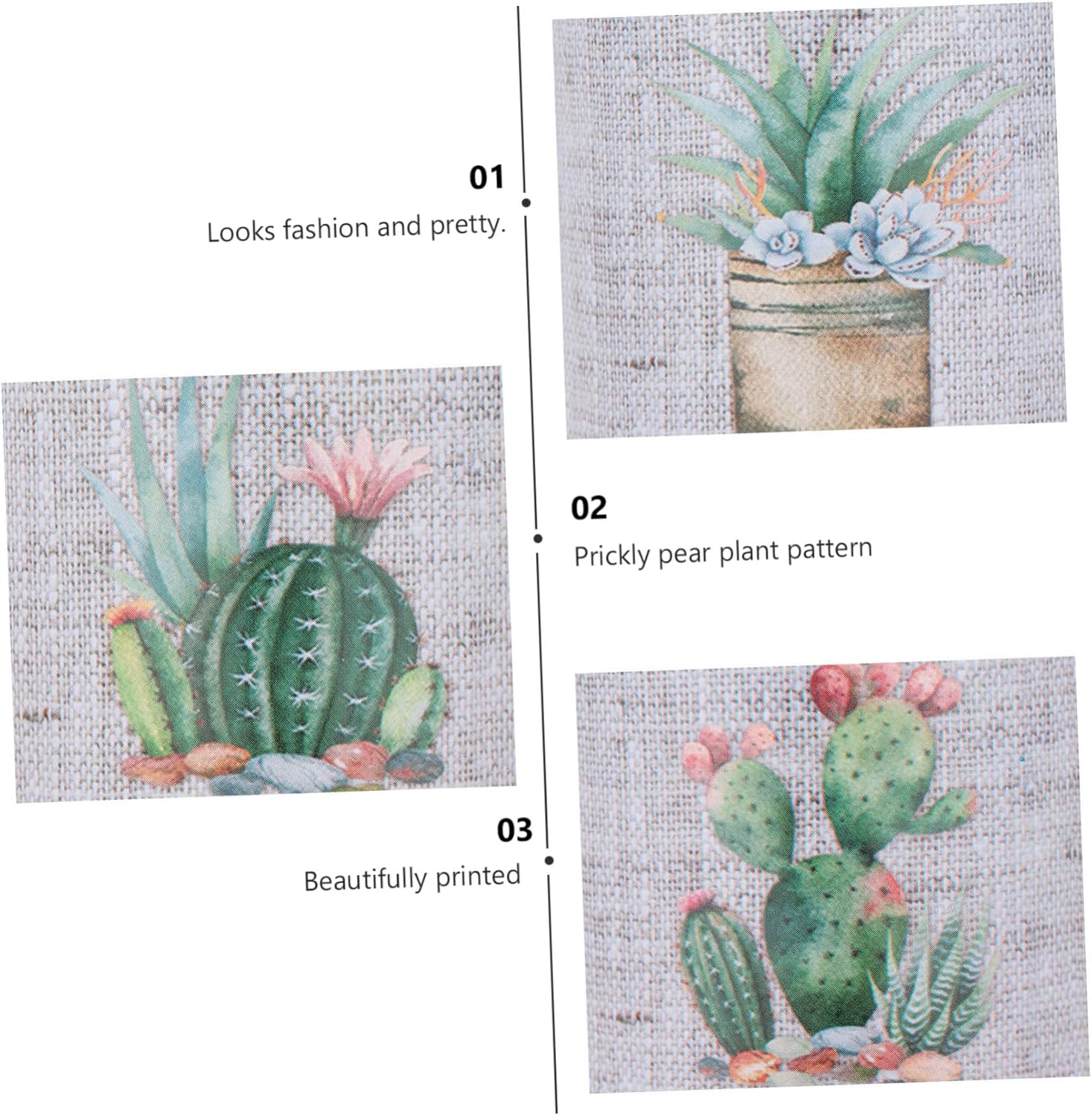 STOBAZA 3Pcs Tinplate Flower Vase with Handle Retro Decorative Vases for Home Office Wedding Table Centerpieces