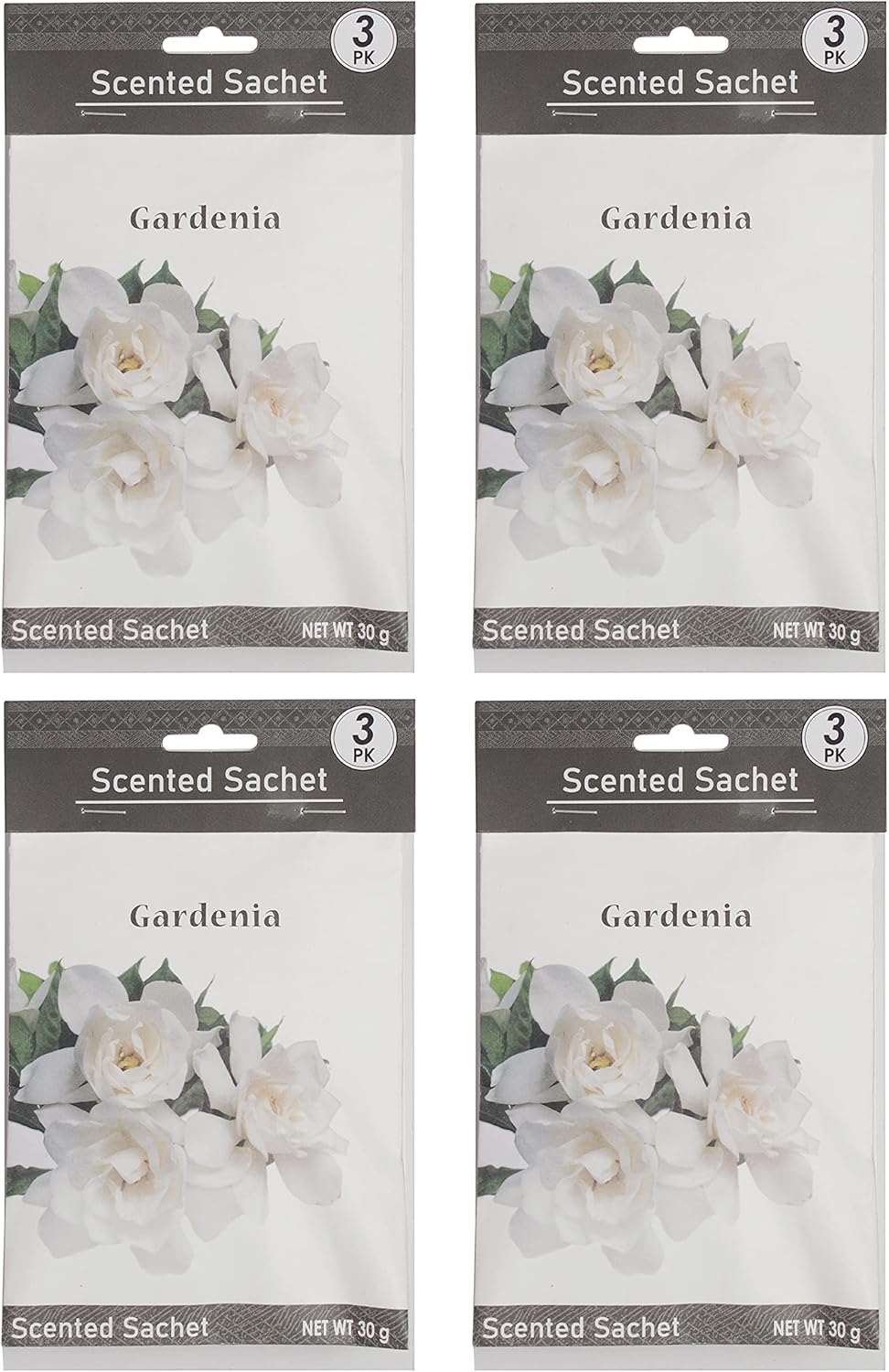 Hosley Gardenia Scented Sachets Set of 12