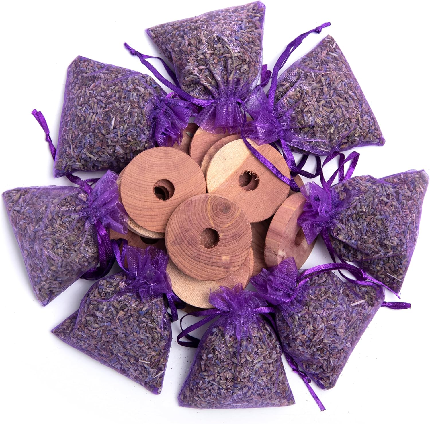 Lavande Sur Terre Cedar Lavender Sachets Set