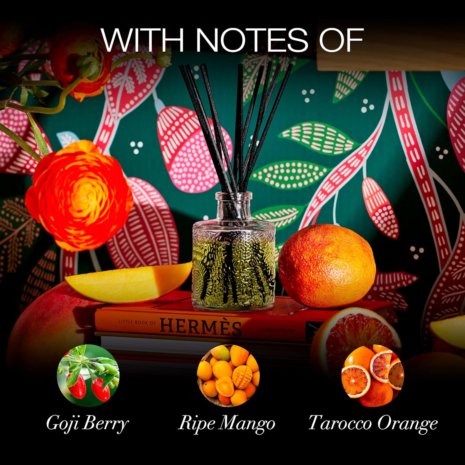 Voluspa Japonica Goji Berry Orange Reed Diffuser