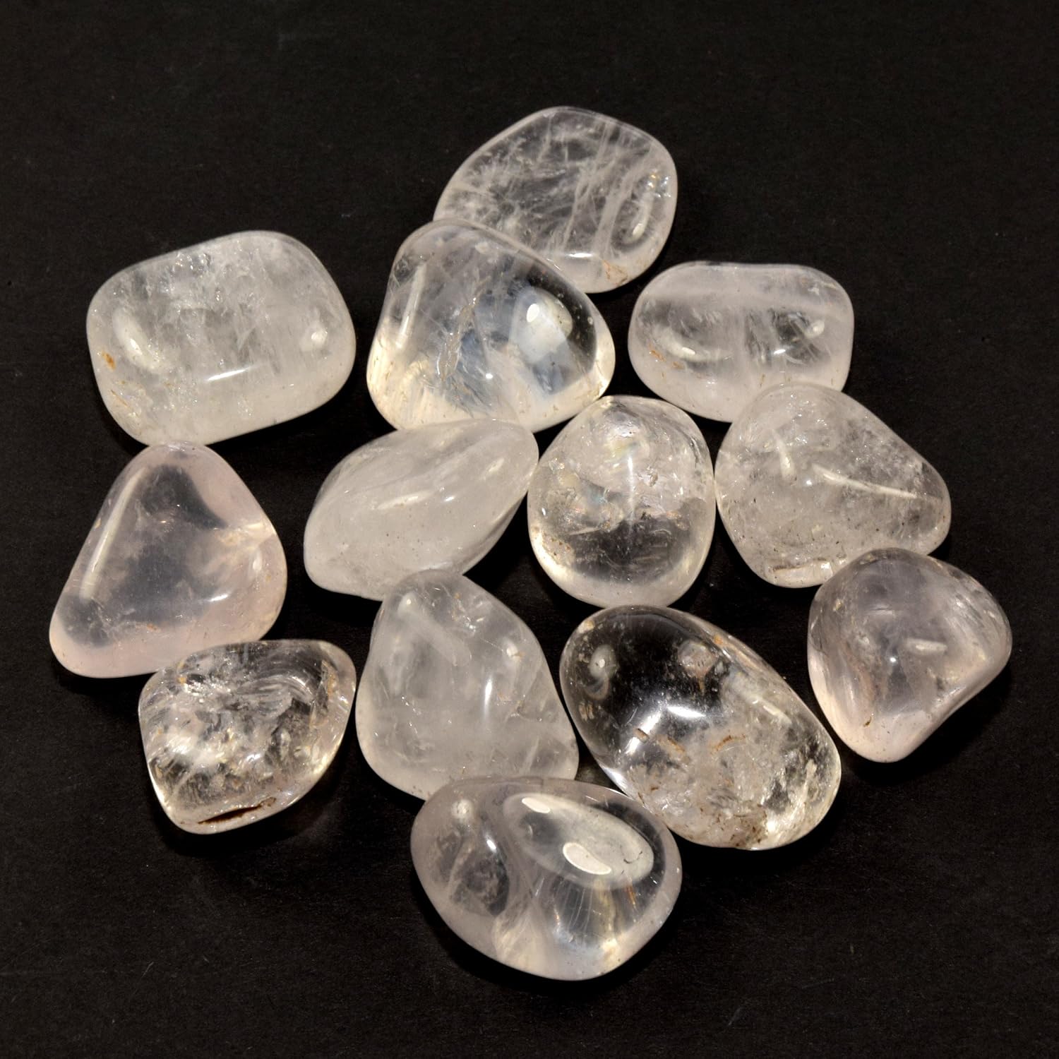HC Set 54mm Labradorite Pyramid with Clear Quartz Cabochon