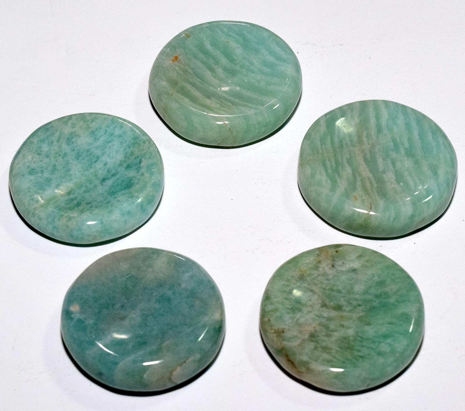 HQRP 37mm Green Amazonite Crystal Stand