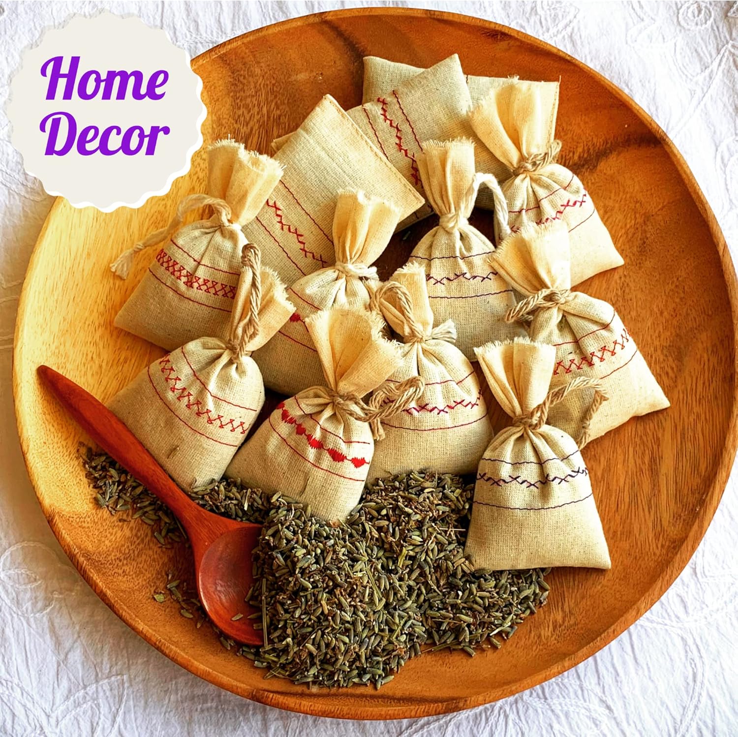 Croatian Lavender Sachets 12 Pack for Closets and Drawers