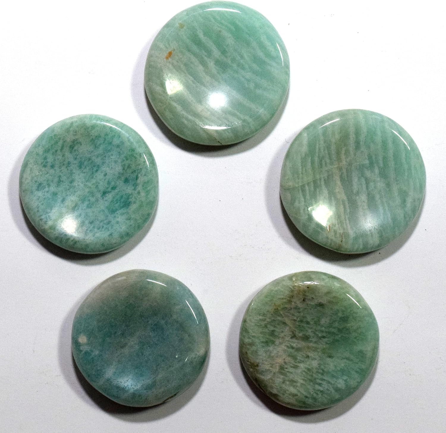 HQRP 37mm Green Amazonite Crystal Stand